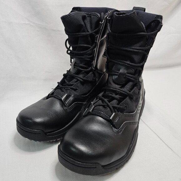 Nike Special Field Boot 8” Tactical Boots Triple Black AO7507-001 Men's Size 9.5 - Picture 1 of 12